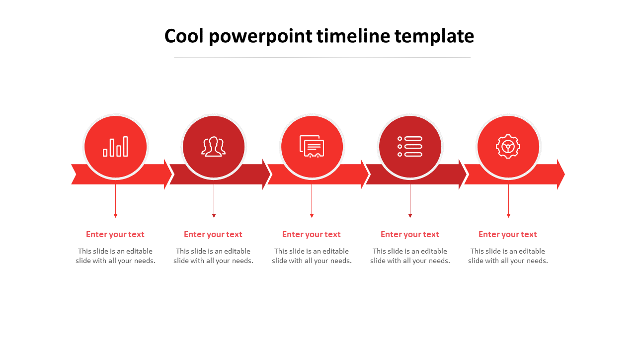 Free - Stunning Cool PowerPoint Timeline Template PPT Slide